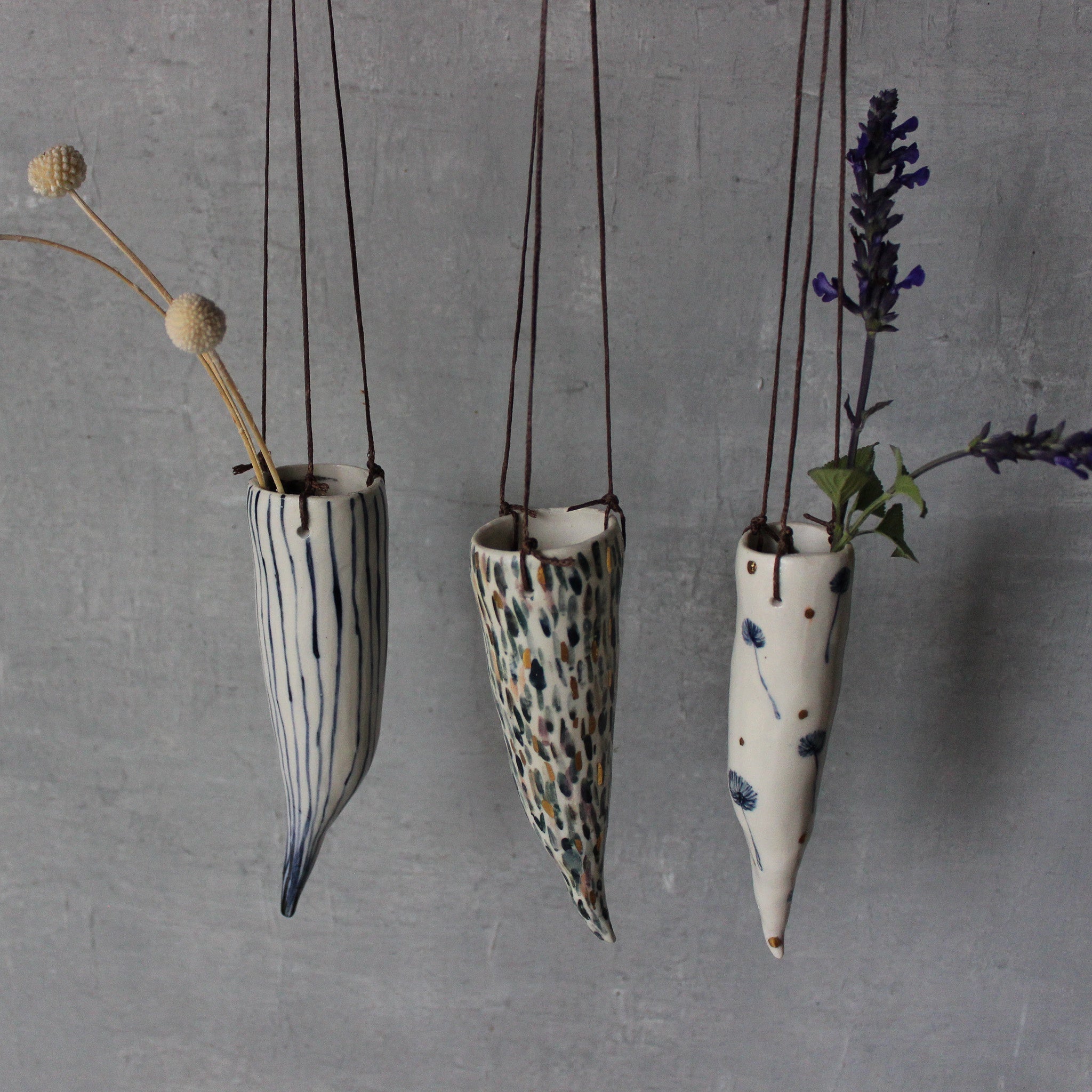 Hanging Pod Vases - Tribe Castlemaine