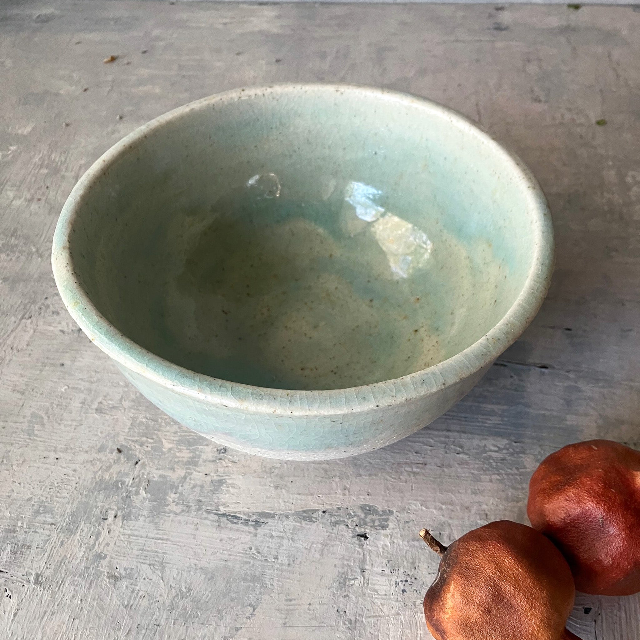 Large Ceramic Bowls Aqua - Tribe Castlemaine