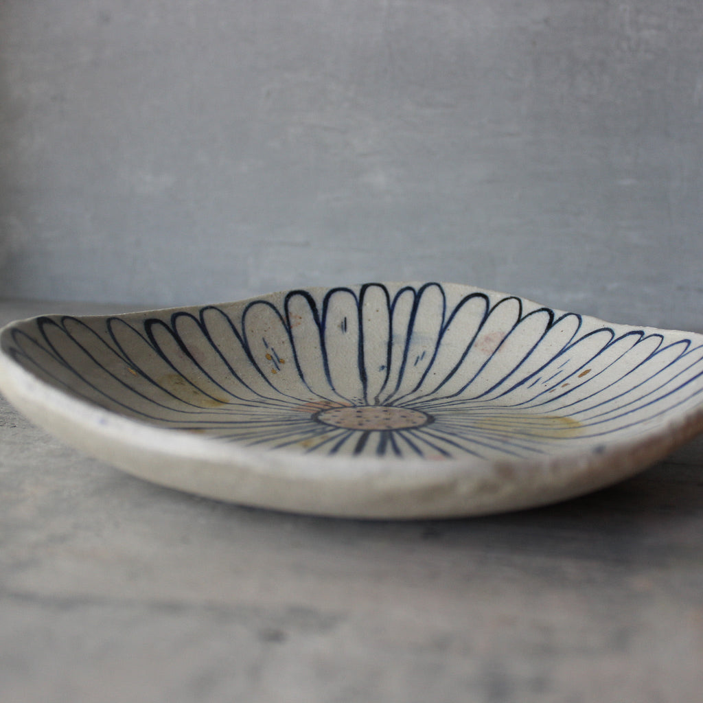 Large Ceramic Daisy Bowl - Tribe Castlemaine