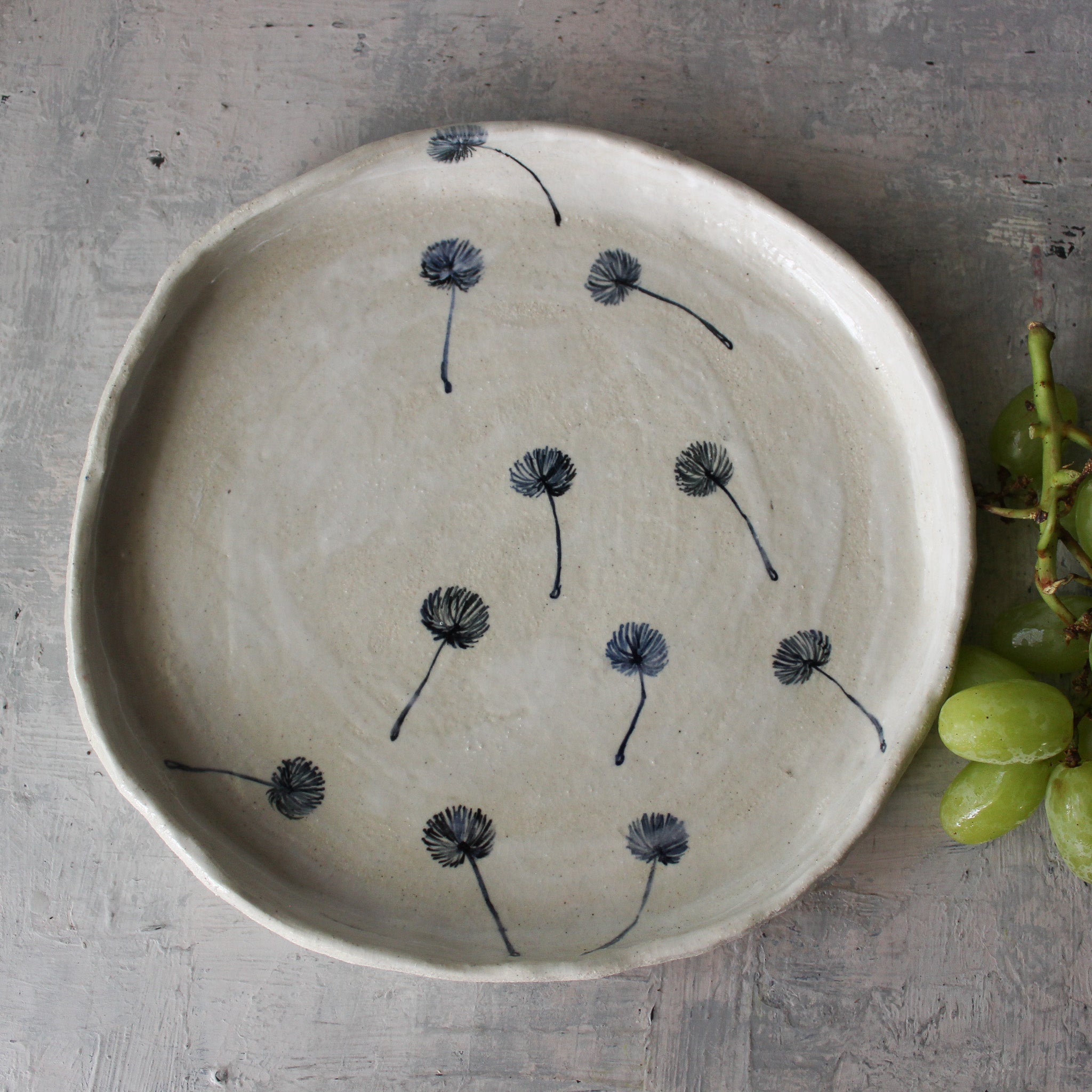 Large Dandelion Plates - Tribe Castlemaine