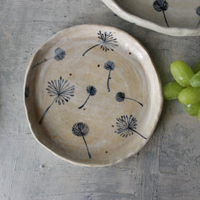 Large Dandelion Plates - Tribe Castlemaine