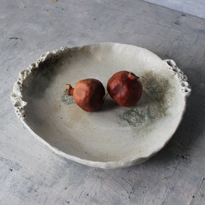 Large Rock Coral Platter Dish - Tribe Castlemaine