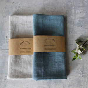 Linen Handkerchiefs - Tribe Castlemaine