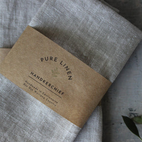 Linen Handkerchiefs - Tribe Castlemaine