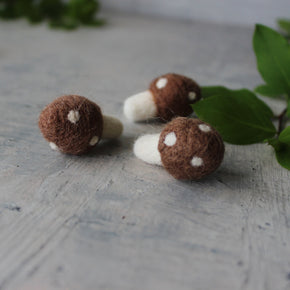 Little Felt Mushrooms - Tribe Castlemaine