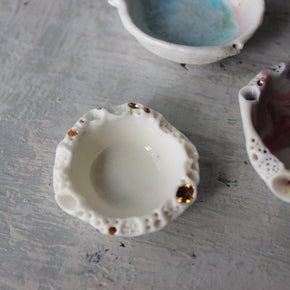 Little Porcelain Rock Coral Dishes - Tribe Castlemaine