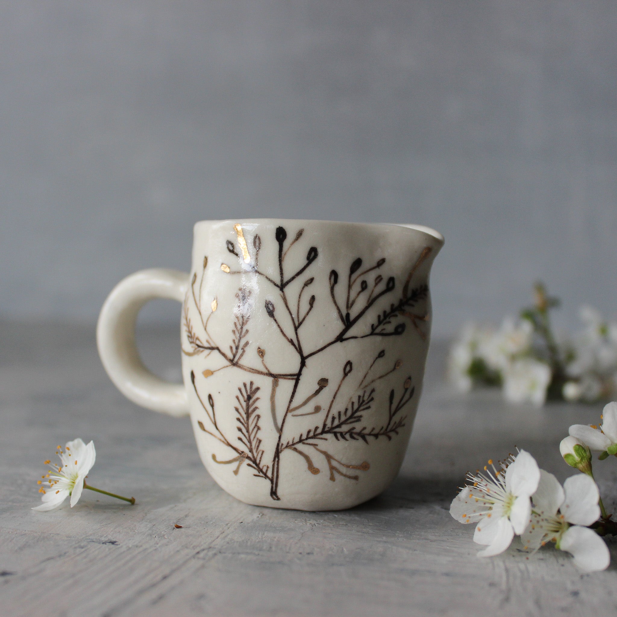 Little Sepia Detail Jug - Tribe Castlemaine