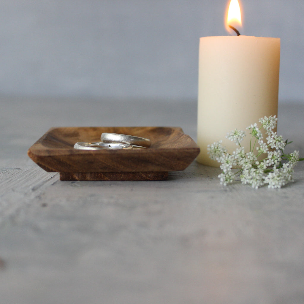 Little Square Teak Dishes - Tribe Castlemaine