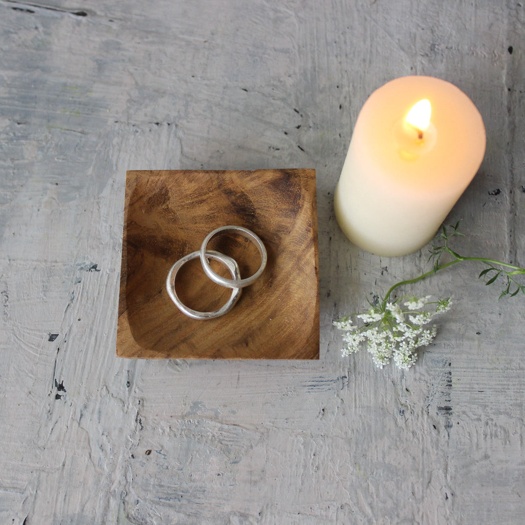 Little Square Teak Dishes - Tribe Castlemaine