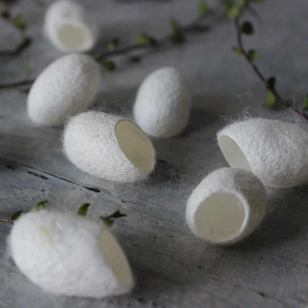 Mulberry Silk Cocoons - Tribe Castlemaine