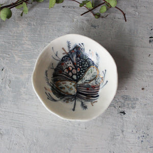 Painted Porcelain Trinket Dish #4 - Tribe Castlemaine