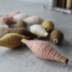 Plant Dyed Thread Bobbins - Tribe Castlemaine