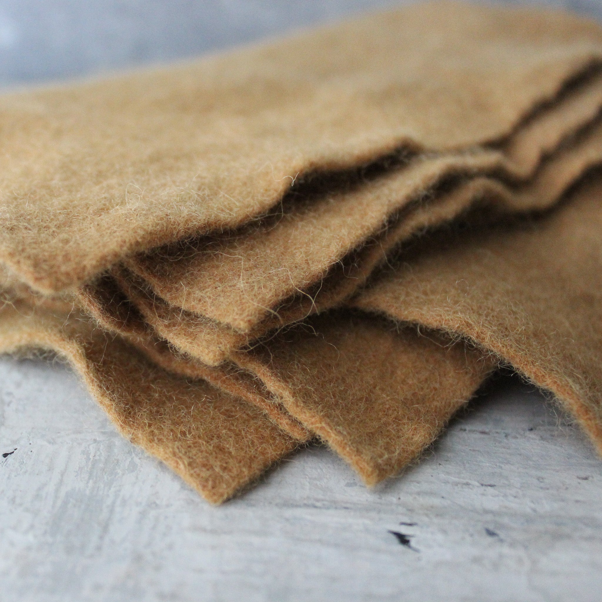 Plant Dyed Wool Felt Sheets - Tribe Castlemaine