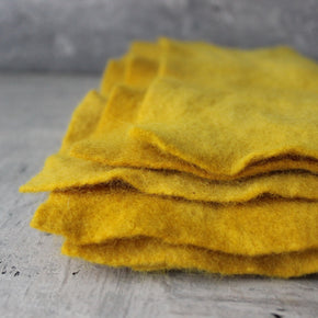 Plant Dyed Wool Felt Sheets - Tribe Castlemaine