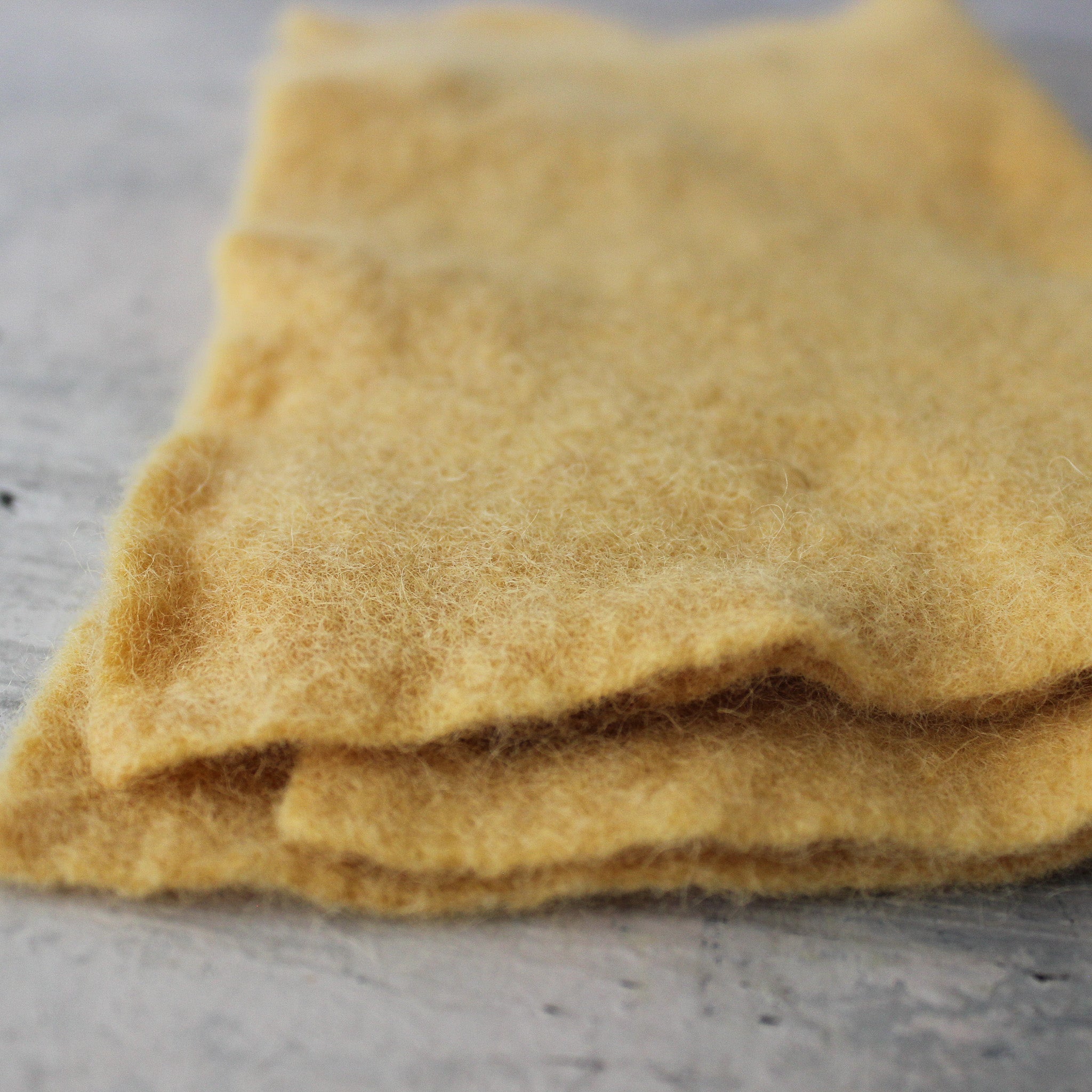 Plant Dyed Wool Felt Sheets - Tribe Castlemaine