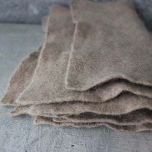 Plant Dyed Wool Felt Sheets - Tribe Castlemaine