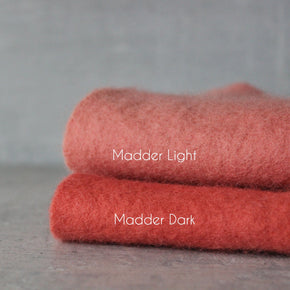 Plant Dyed Wool Felt Sheets - Tribe Castlemaine