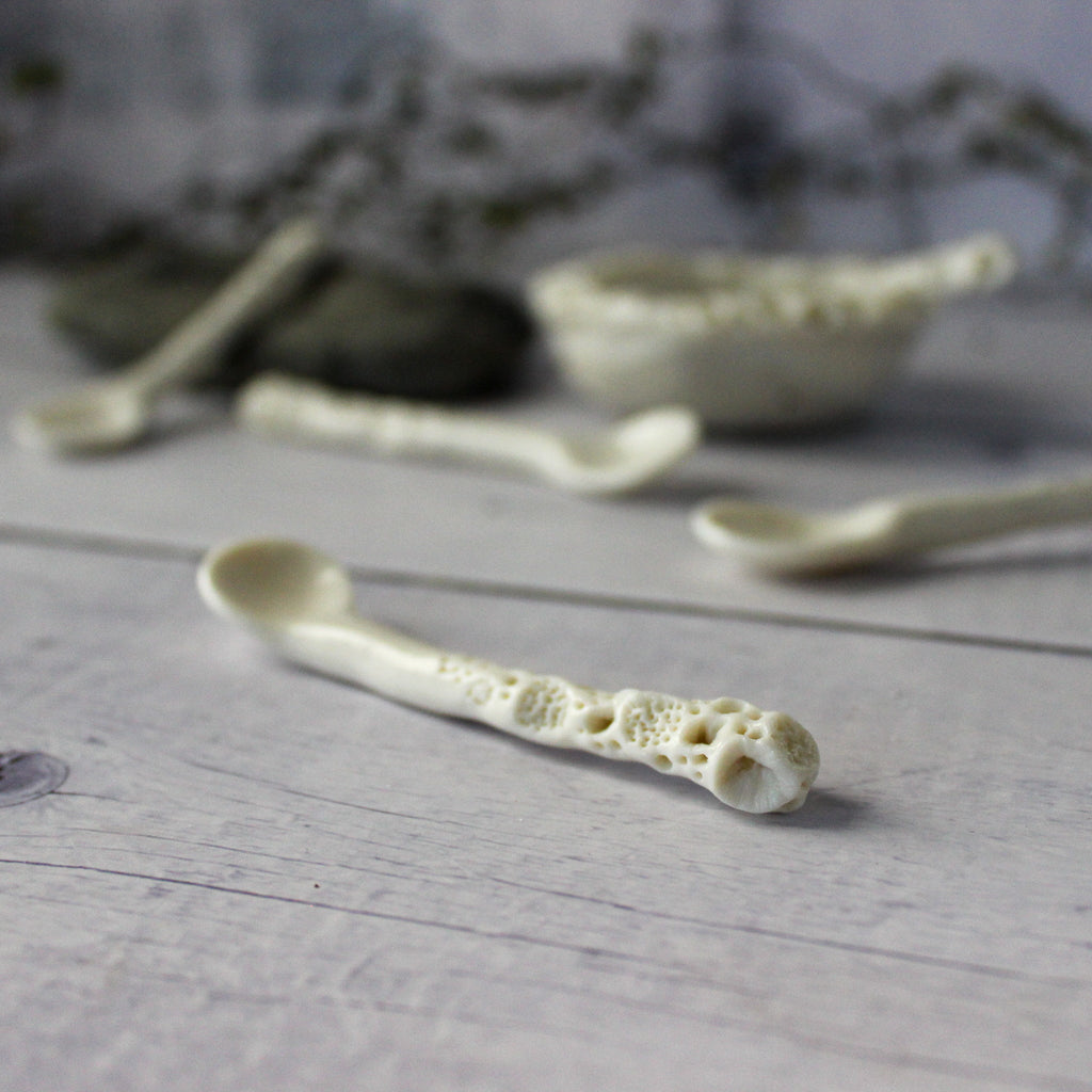 Porcelain Coral Spoons - Tribe Castlemaine