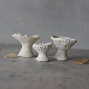 Porcelain 'Fungi' Vessels - Tribe Castlemaine