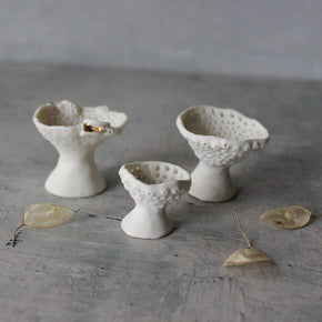 Porcelain 'Fungi' Vessels - Tribe Castlemaine