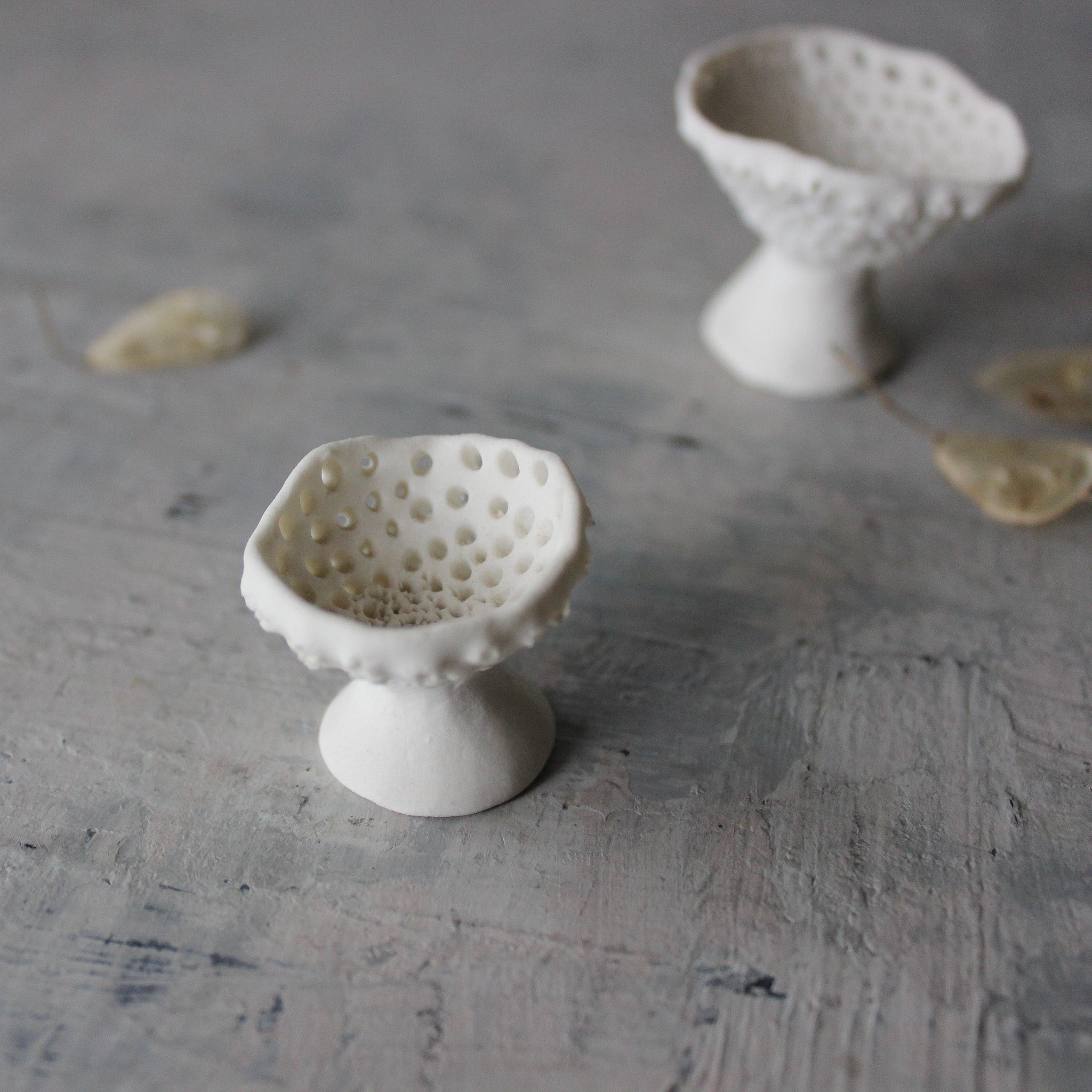 Porcelain 'Fungi' Vessels - Tribe Castlemaine