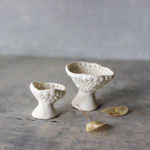 Porcelain 'Fungi' Vessels - Tribe Castlemaine