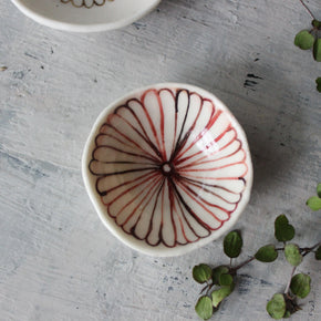 Porcelain Trinket Dishes Sepia Daisy - Tribe Castlemaine