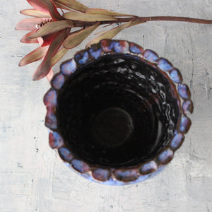 RAW Extra Large Dark Vase - Tribe Castlemaine