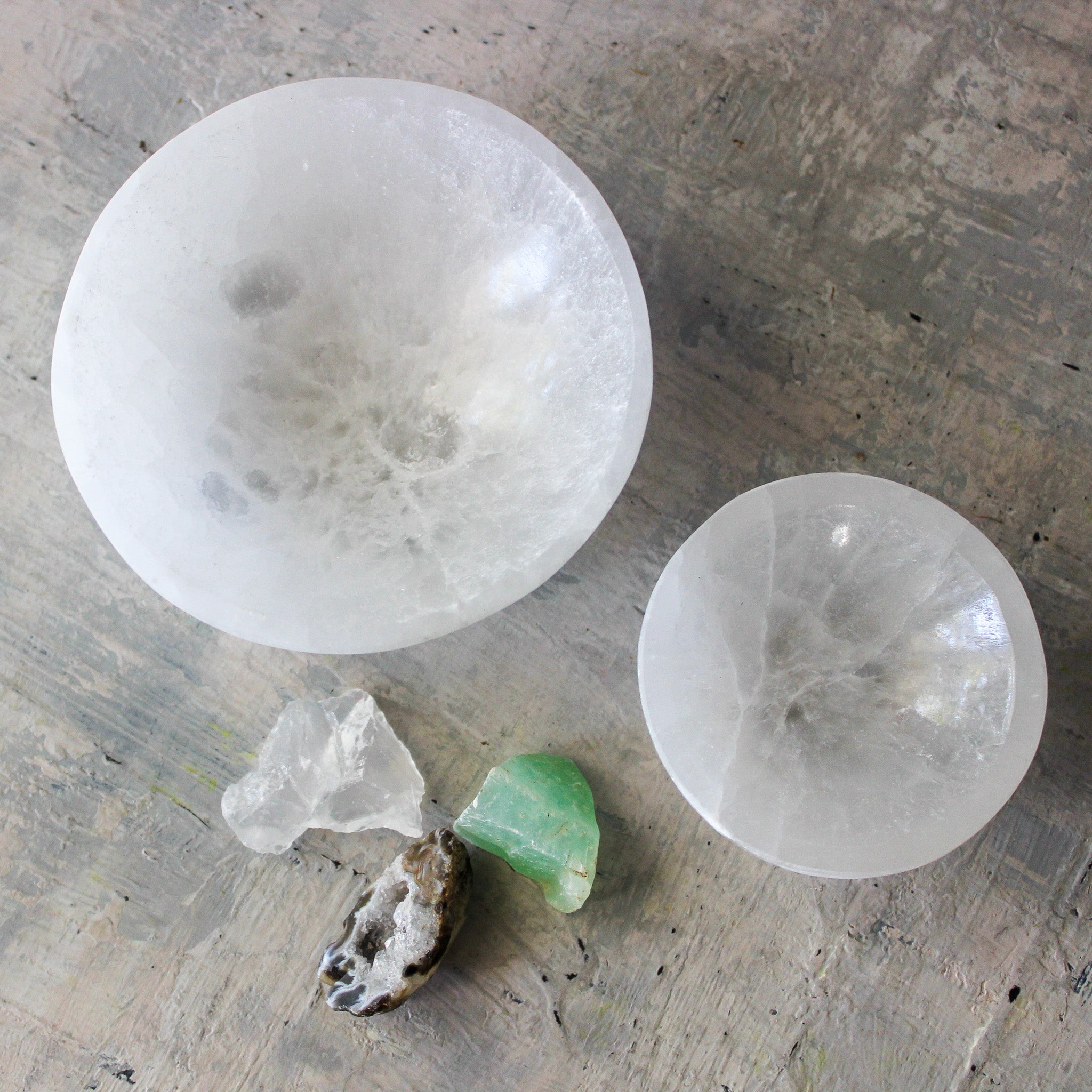 Selenite Charging Bowls - Tribe Castlemaine