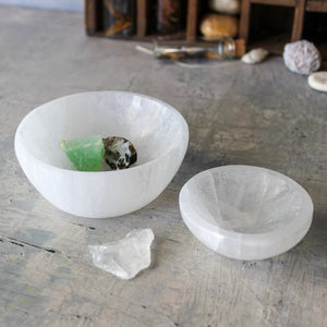 Selenite Charging Bowls - Tribe Castlemaine