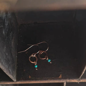 Shanti Copper Earrings - Tribe Castlemaine