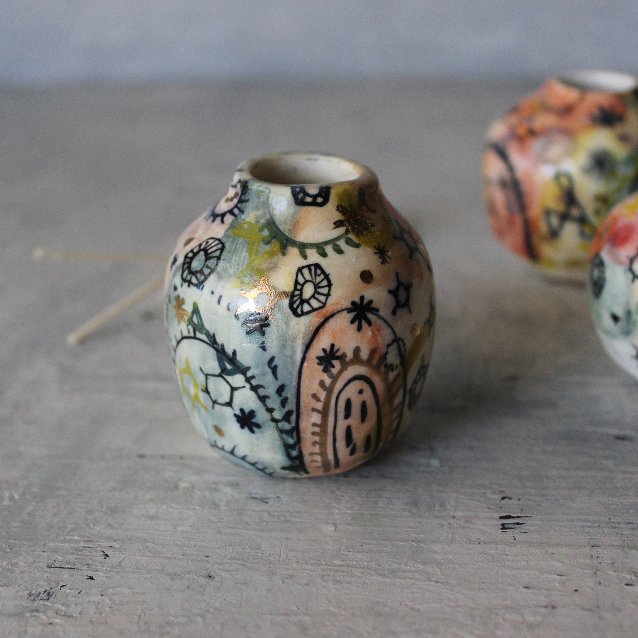 Stars & Cells Bud Vases - Tribe Castlemaine