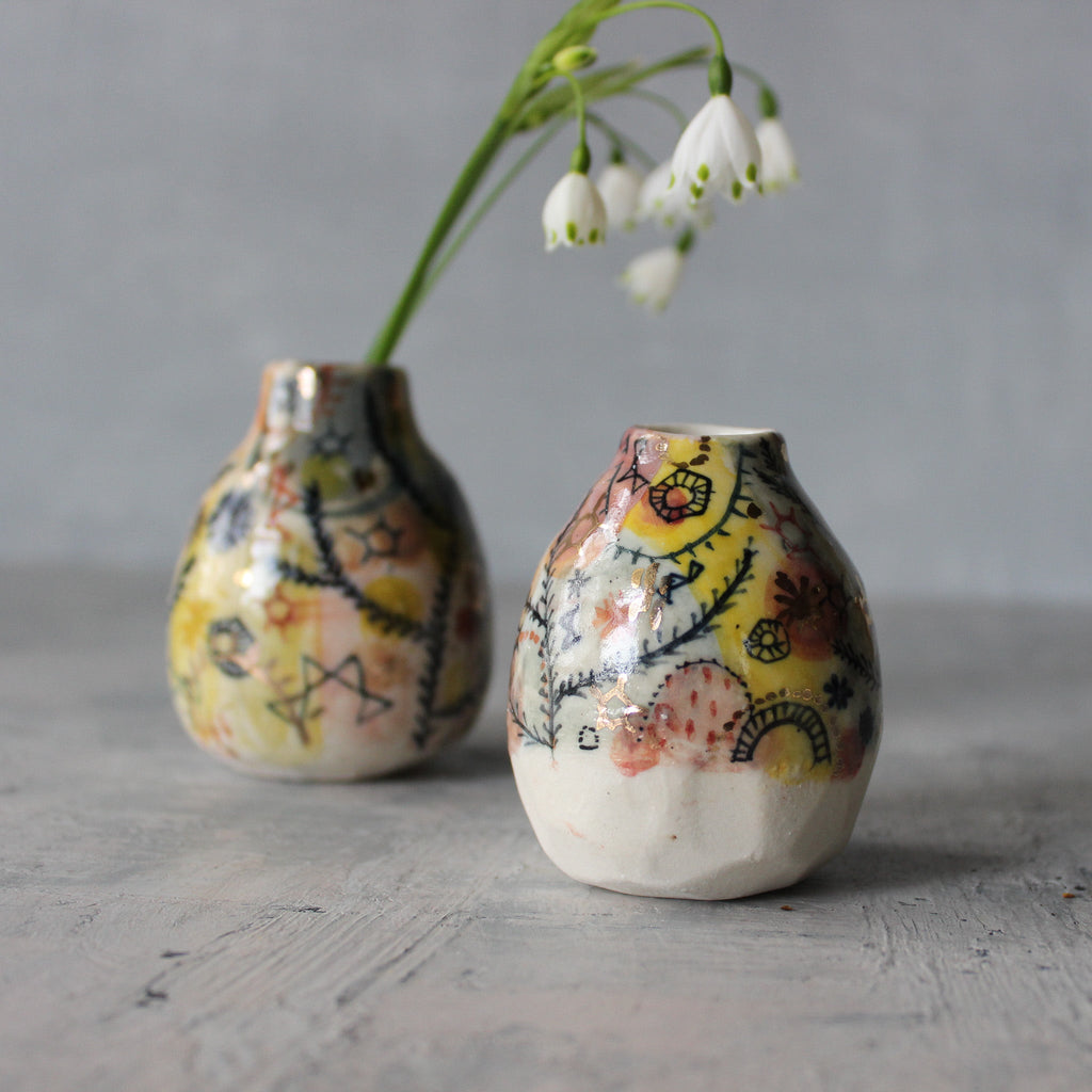 Stars & Cells Bud Vases - Tribe Castlemaine