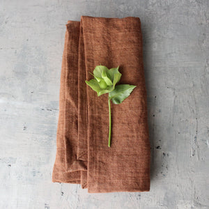 Stone Washed Handwoven Dinner Napkins - Tribe Castlemaine