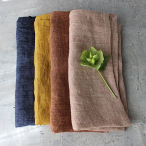 Stone Washed Handwoven Dinner Napkins - Tribe Castlemaine