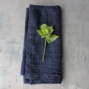 Stone Washed Handwoven Dinner Napkins - Tribe Castlemaine