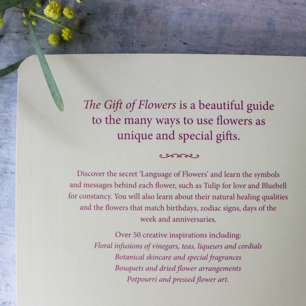 The Gift of Flowers Book - Tribe Castlemaine