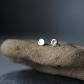 Tiny Dotty Silver Studs - Tribe Castlemaine