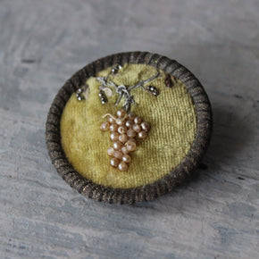 Vintage Embroidered Brooch - Tribe Castlemaine