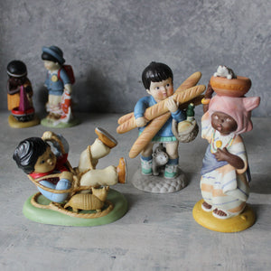 Vintage Frankin Mint UN Children Figurines - Tribe Castlemaine