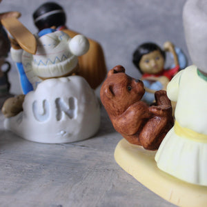 Vintage Frankin Mint UN Children Figurines - Tribe Castlemaine