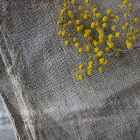 Vintage Homespun Hemp Fabric - Tribe Castlemaine