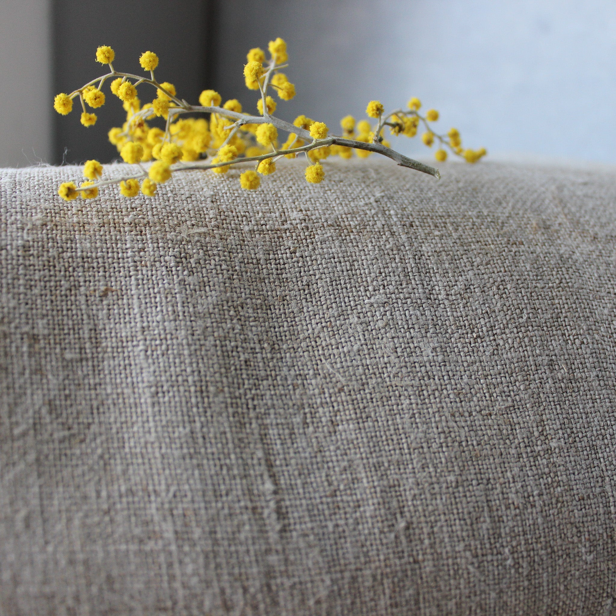 Vintage Homespun Hemp Fabric - Tribe Castlemaine