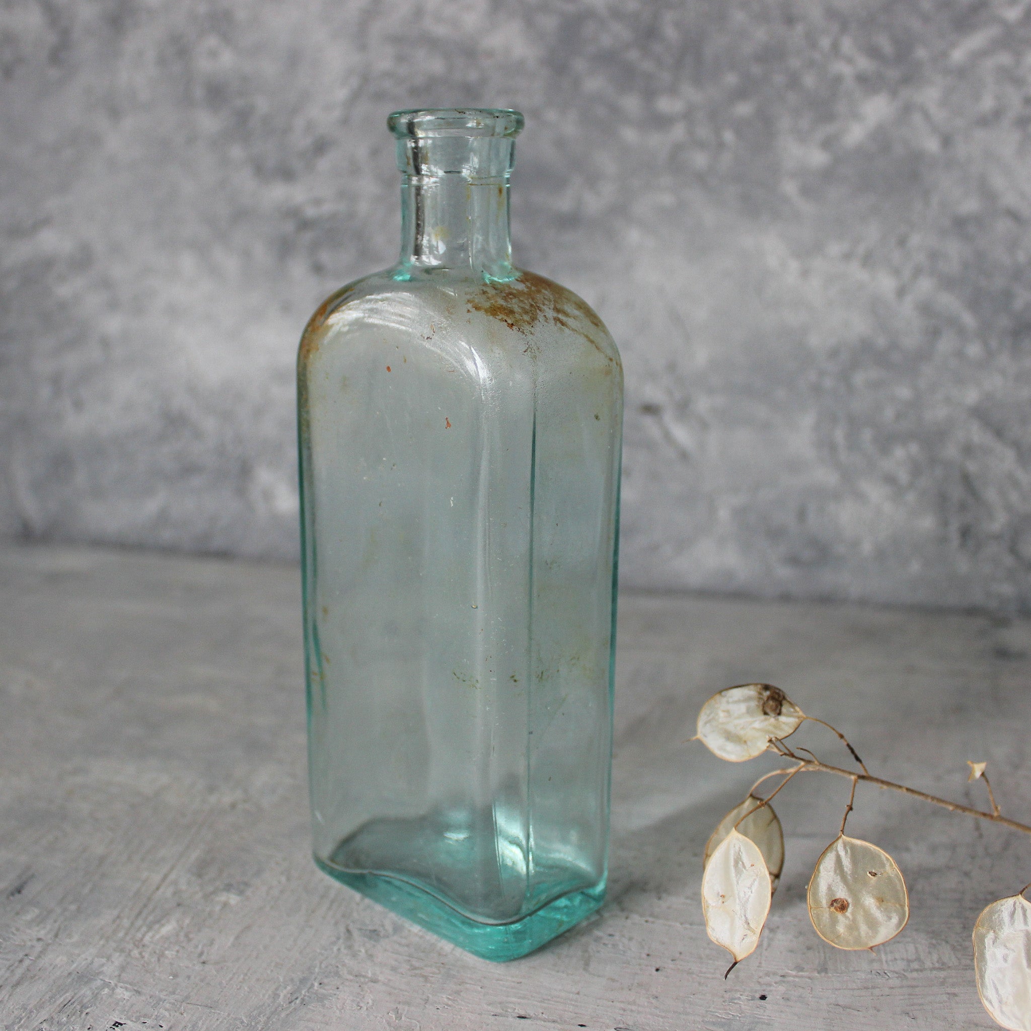 Vintage Little Clear Bottles - Tribe Castlemaine