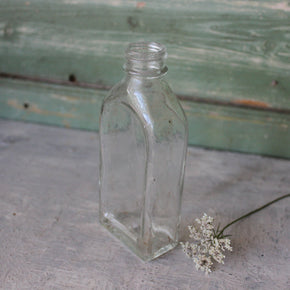 Vintage Little Clear Bottles - Tribe Castlemaine