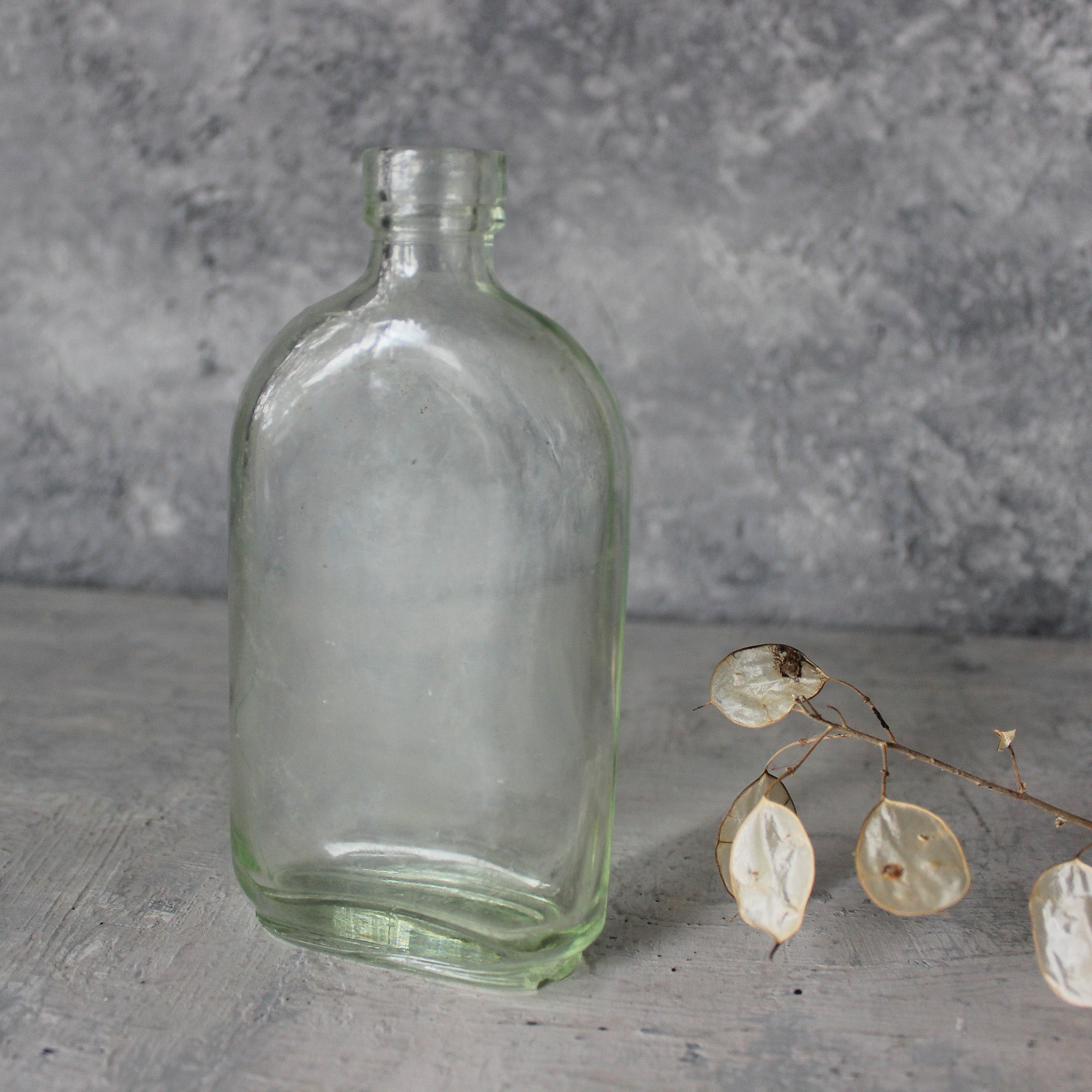 Vintage Little Clear Bottles - Tribe Castlemaine