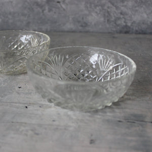 Vintage Little Glass Bowls - Tribe Castlemaine