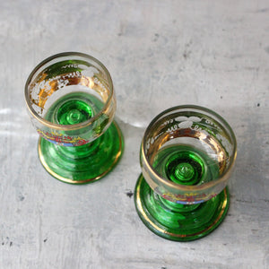 Vintage Mini Roemer Green Glasses - Tribe Castlemaine