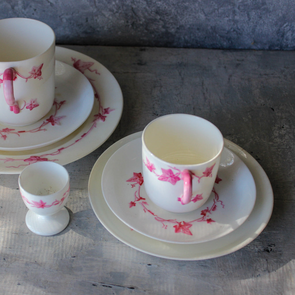 Vintage Minton Pink Ivy Bone China Set - Tribe Castlemaine