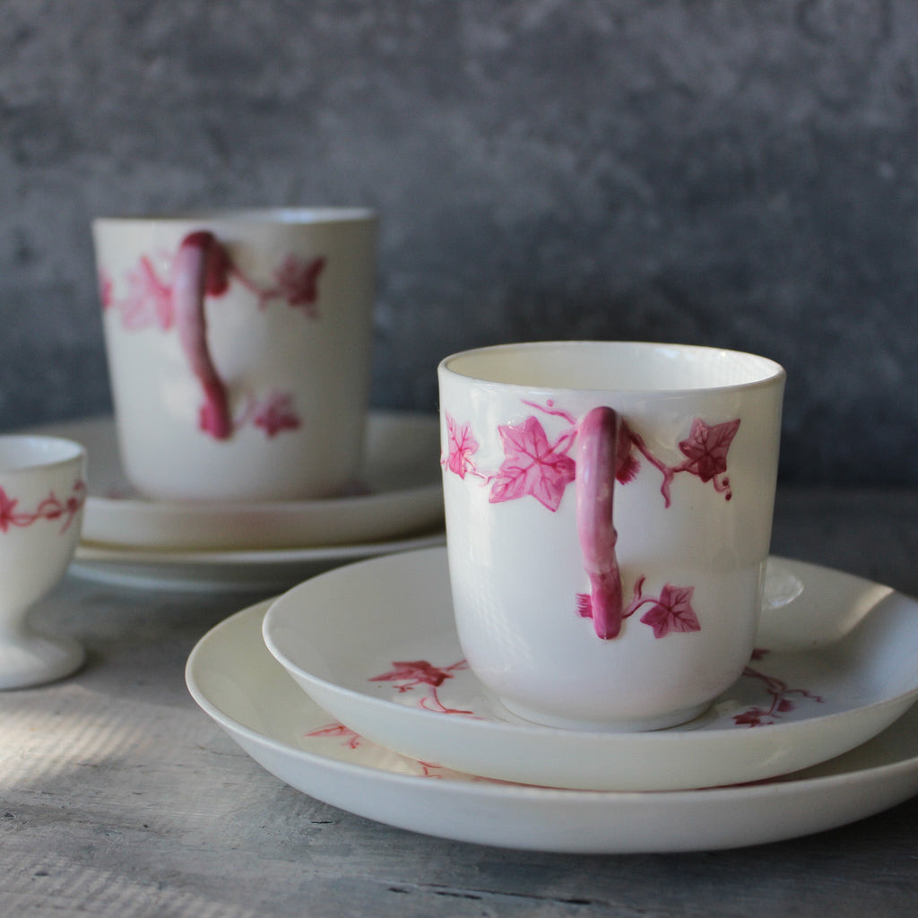 Vintage Minton Pink Ivy Bone China Set - Tribe Castlemaine